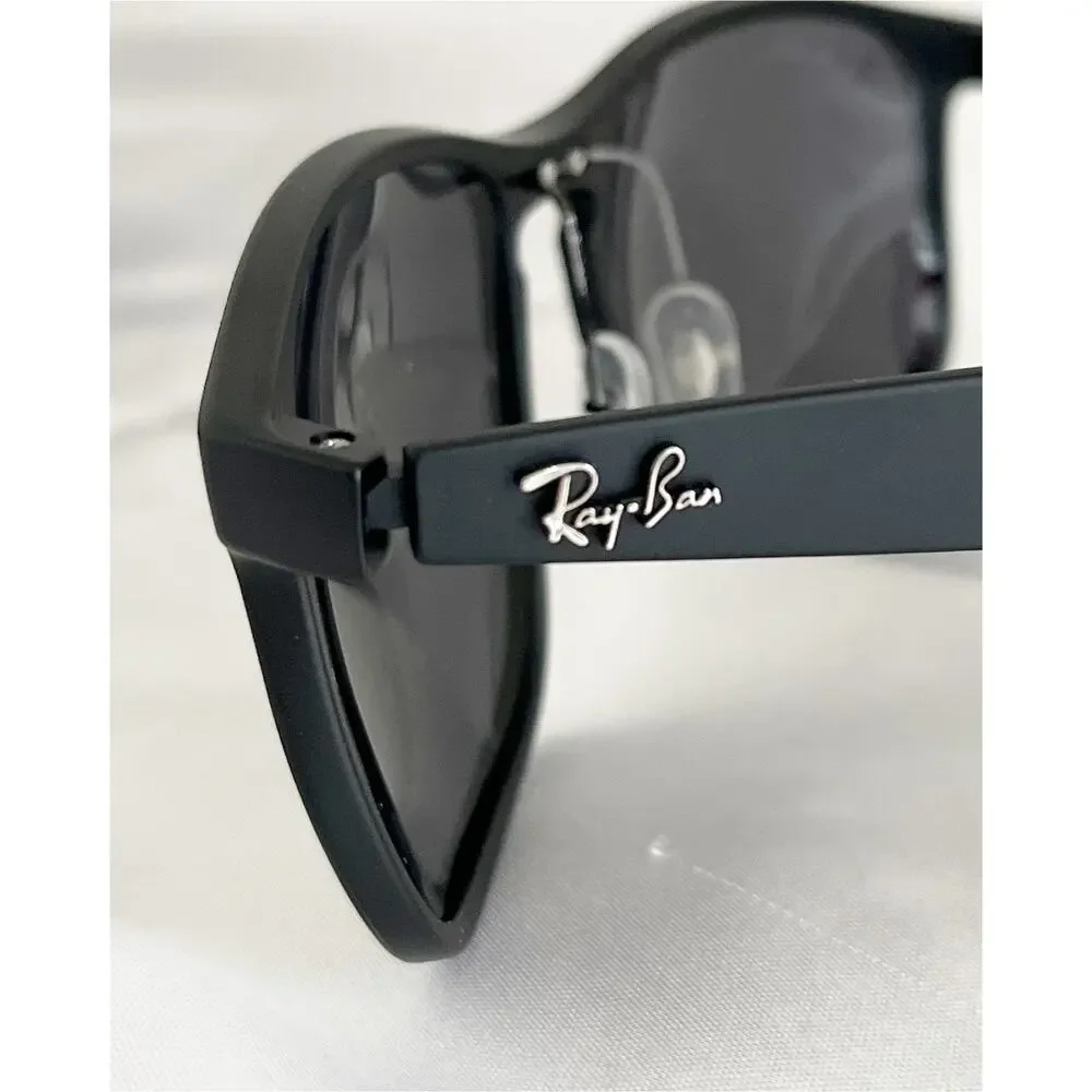 RAY BAN RB4264 Matte Matte Black Sunglasses Men NWT